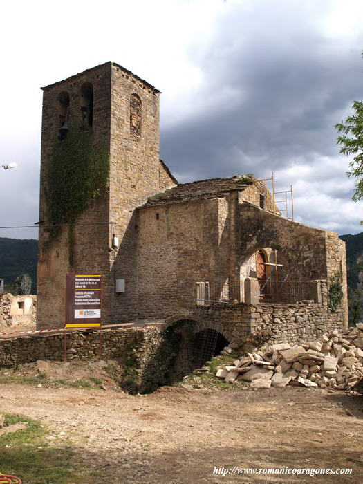 VISTA NOROESTE DEL TEMPLO